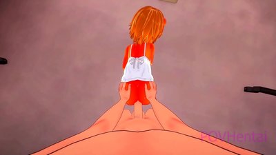 Elemental Flame Monster မိန်းကလေး